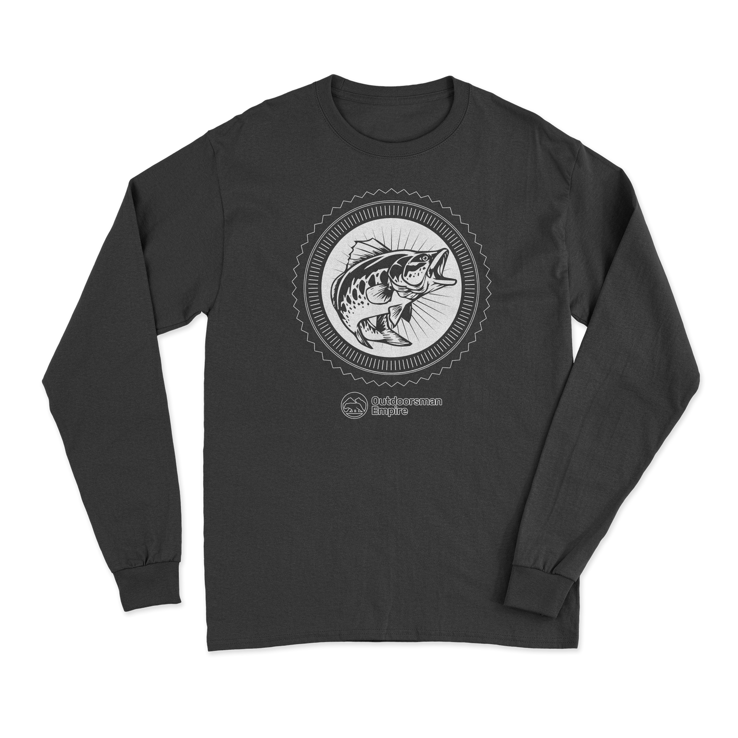 Fishing Vintage Men Long Sleeve Shirt