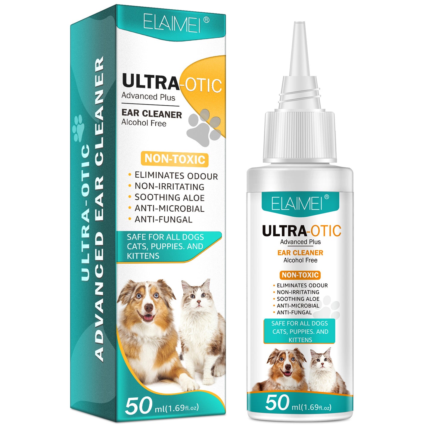 Limpiador de Oídos para Mascotas 50ml