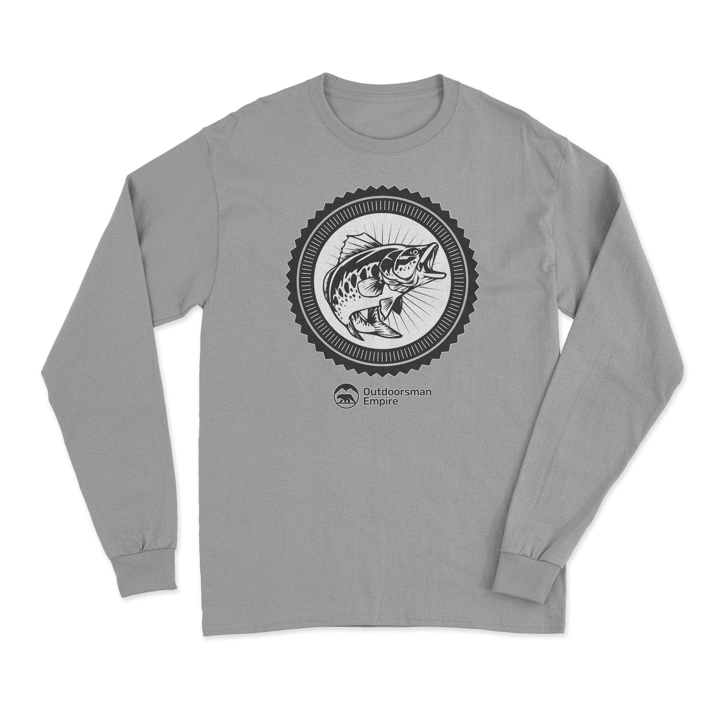 Fishing Vintage Men Long Sleeve Shirt